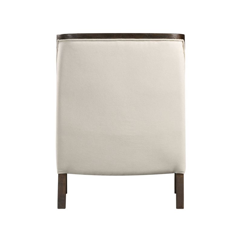 Dayna Accent Chair with Brown Frame - Picket House Furnishings, 4 of 10
