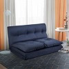 Streamdale Floor Couch and Sofa Fabric Folding Chaise Lounge - 3 of 4