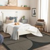 Itopfox Modern Rainbow Washable Area Rug for Living Room, Patio, Farmhouse Indoor Outdoor, Contemporary Non Slip Floor Carpet for Office RV Backyard - 2 of 4