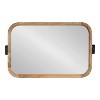 20"x33" Hogan Pivot Wall Mirror Natural - Kate & Laurel All Things Decor: Sustainable Mango Wood, Handcrafted, Adjustable, Wall-Mounted - 4 of 4