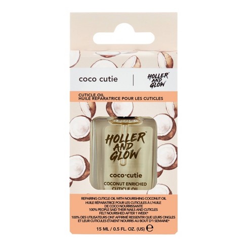 Holler and Glow Coco Cutie Coconut Enriched Cuticle Oil - 0.5 fl oz - image 1 of 4