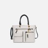 MKF Collection Julia Vegan Leather Color-block Women’s Satchel Bag by Mia k - 2 of 4