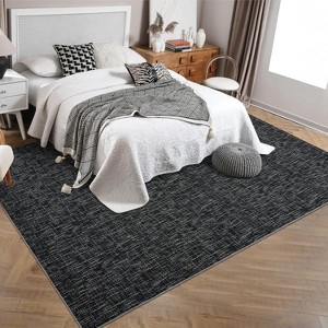 Runner Rug Washable Runner Rug Modern Abstract Runner Mat Hallway Contemporary Solid Rug Non-Slip Foldable Aesthetic Accent Floor Carpet - 1 of 4