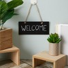 Juvale 6 Pack Small Hanging Chalkboard Signs for Weddings, Restaurants, Home Decor (7x3 In) - 2 of 4