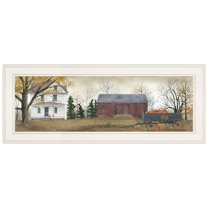 Pumpkins For Sale By Billy Jacobs, Ready to Hang Framed Print, White Frame - 1 of 1