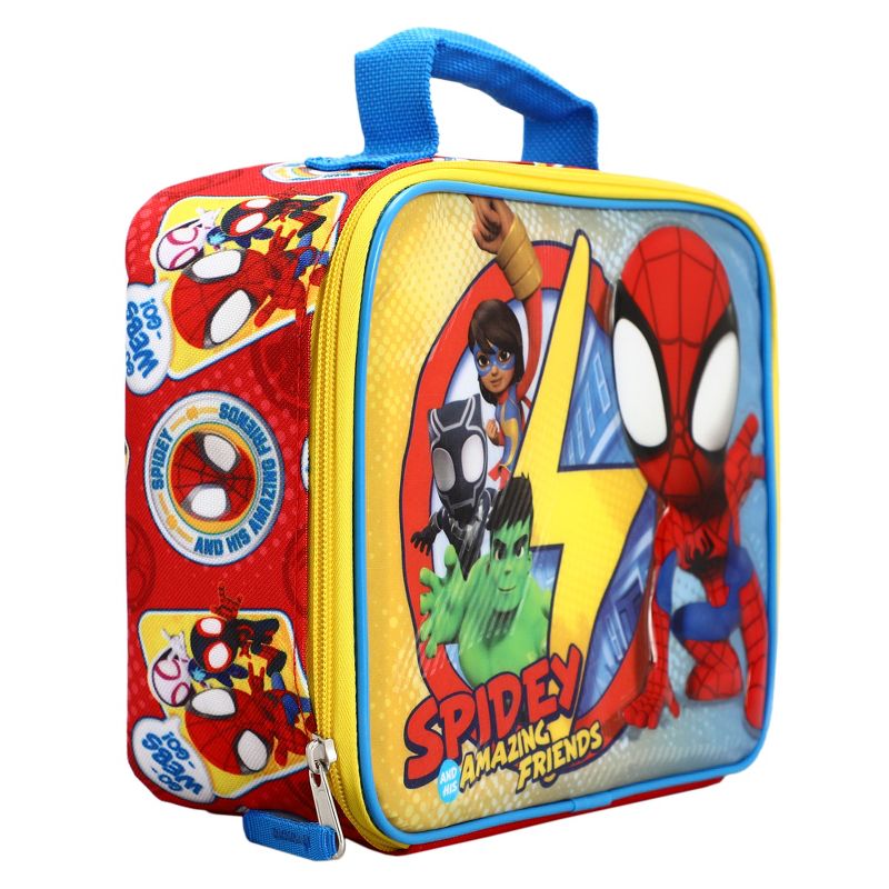 Spidey and Friends Superheroes Kids Lunch box, 3 of 6