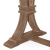 7pc Maria French Country Wood and Cane Expandable Dining Set Natural/Beige - Christopher Knight Home - 2 of 4