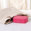 Unique Bargains Travel Portable Leather Jewelry Storage Display Holder - 4 of 4