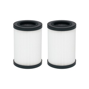 Nispira AFP2-SP Replacement Filter for Scosche FrescheAIR Car Air Purifier Remove Smoke, Dust, Chemical Smell 3-in-1 HEPA Activated Carbon 2 Packs - 1 of 4