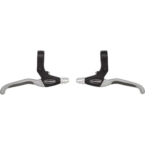 New Tektro CL535 RT+CL530 RS MTB BMX HYBRID Brake Lever Silver With Bell 