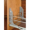 5WB-DMKIT Door Mount Kit for Home Kitchen Storage Cabinet Pull Out Wire Baskets, Cookware Organizers, or Waste Containers - Rev-A-Shelf - image 2 of 4