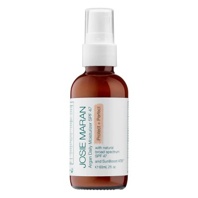 JOSIE MARAN Argan Daily Moisturizer Mineral SPF 47 Protect and Perfect Sunscreen - 2 fl oz - Ulta Beauty