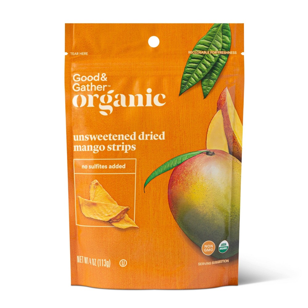 UNSWEETENED DRIED MANGO STRIPS