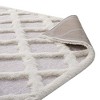 Modway Whimsical Regale Abstract Moroccan Trellis 5x8 Shag Area Rug - 4 of 4