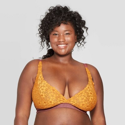 triangle plus size bralette