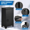 Package Delivery Boxes for Outside, Extra Large Parcel Drop Boxes with Lock, Anti-Theft Galvanized Steel, Weather Resistant Mailbox - 3 of 4