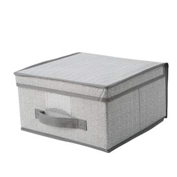 26l Stacking Bin With Lid White - Brightroom™ : Target