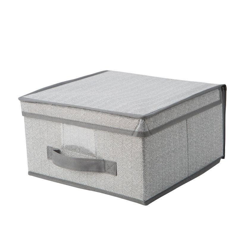 Simplify Medium Storage Box Gray, 1 of 5
