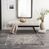 Nourison Home Moroccan Celebration Abstract Splash Area Rug Blue/Beige 2'2" x 3'9" - 2 of 4