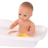 Gotz Boutique Pretend White Bath Tub for Baby Dolls up to 13″ - 4 of 4