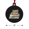 Bryant University Secondary Logo Aluminum Holiday Christmas Tree Ornament - 3 of 4