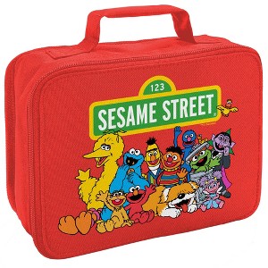 Sesame Street Gang's Together Insulated Soft Sided Lunch Box - 1 of 4