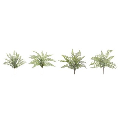 Lush Summer Fern 16" Greenery Tabletop Centerpiece in Pot
