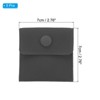 Unique Bargains Luxury Portable Soft Lightweight Jewelry Pouches with Snap Button 5 Pcs - 2 of 4