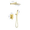 ALEXOUN  10" Rain Shower Head Systems Wall Mounted Shower - 3 of 4