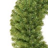 Puleo 36" Pre-Lit Artificial Utah Spruce Wreath with 100 Warm White LED Lights - 4 of 4