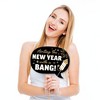 Big Dot of Happiness Funny Hello New Year - NYE Party Photo Booth Props Kit - 10 Piece - 2 of 4