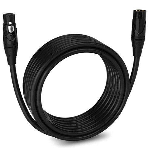 25FT 3Pin Xlr To Xlr Data Cable DMX 6 Pack