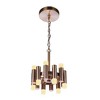 Craftmade Lighting Simple Lux 12 - Light Semi-Flush Mount in  Satin Brass - 3 of 4