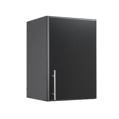 Elite Black 50" Laminated Composite Wood Cabinet with Adjustable Shelving