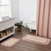 Sawyer Mill Red Farmhouse Bathmat 20x30 VHC Brands - 3 of 4