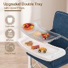 BabyBond Baby Travel Booster Seat with Double Tray - 4 of 4
