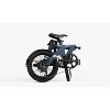 Urtopia Adult Foldable Carbon Fiber Smart 18'' Step-Over Electric Folding Bike - Blue - 4 of 4