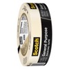 Scotch® General Purpose Masking Tape, 1.41 in x 60.1 yd (36mm x 55m), 3 Rolls - 3 of 3
