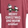 Women's - Peanuts - Snoopy Winter Fun Short Sleeve Graphic T-Shirt - 2 of 4