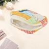 Unique Bargains Lady Portable Square Lipstick Bag Colorful 1 Pc - 3 of 4