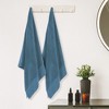 Unique Bargains 100% Cotton Solid Quick Dry Highly Absorbent Bath Towels 2 Packs - 4 of 4