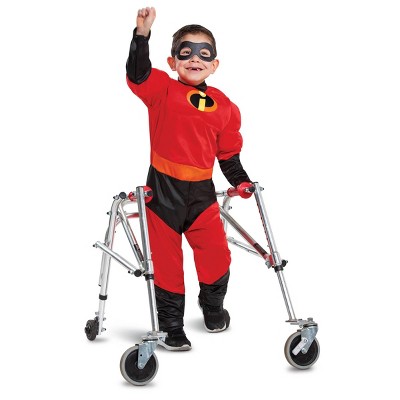 Kids' Adaptive The Incredibles Dash Parr Halloween Costume Jumpsuit