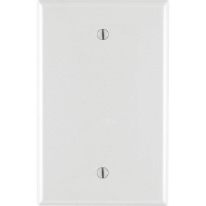 Leviton White 1 gang Nylon Blank Wall Plate (Pack of 25) - 1 of 1