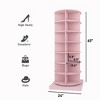 Spinning Shoe Rack, 360° Rotating Shoe Rack Tower, Freestanding Shoe Rack, Shoe Organizer For Entryway Doorway 7 Tiers - 2 of 4