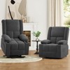 Lirago Power Lift Recliner Chair with Massage and Heat for Elderly USB Ports Cup Holders 350 lbs Weight Capacity Easy Assembly - 2 of 4