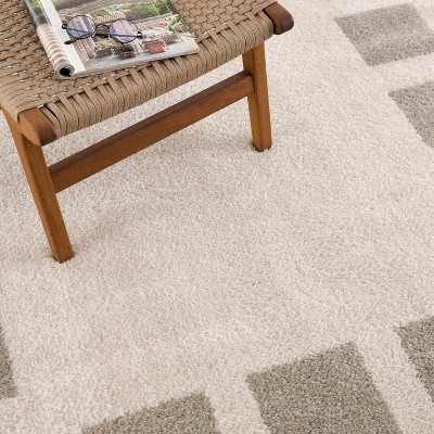 Hauteloom Beynon Gray Washable Area Rug