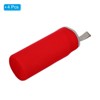 Unique Bargains Neoprene Insulated Water Bottle Sleeve with Finger Strap 2.56"x7.09" 4 Pcs - 3 of 4