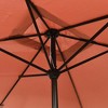 vidaXL Garden Parasol Terracotta Polyester 118.1x78.7 in Tiltable - 4 of 4