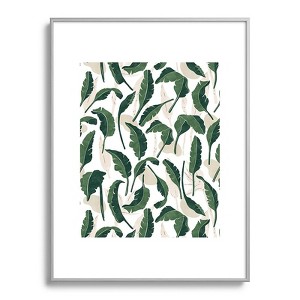 Marta Barragan Camarasa Simple tropical nature G Metal Framed Art Print - Deny Desings - 1 of 3