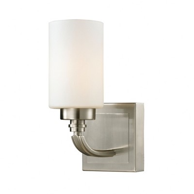 Elk Home Dawson 1 - Light Vanity in  Brushed Nickel